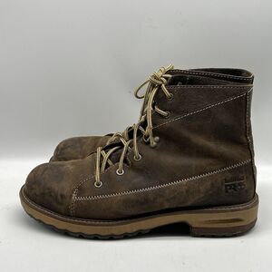 Timberlands Pro Boot‎ Womens 11 Brown Work Alloy Safety Toe Leather